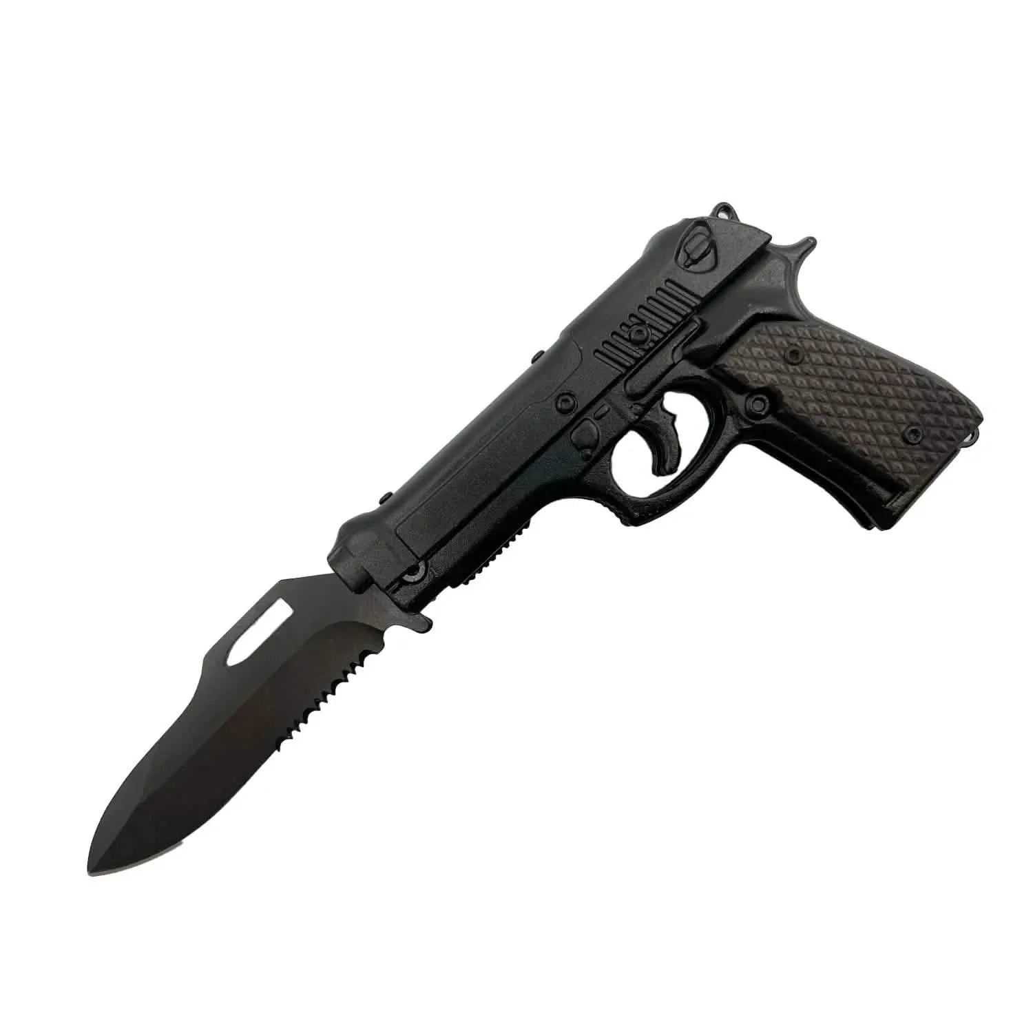 ElitEdge 4.75" Folding Pistol Knife with Holster