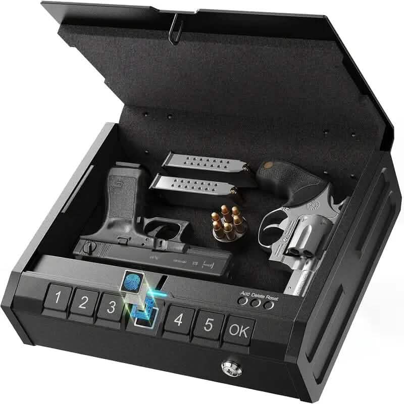 Biometric Gun Safe for Pistols