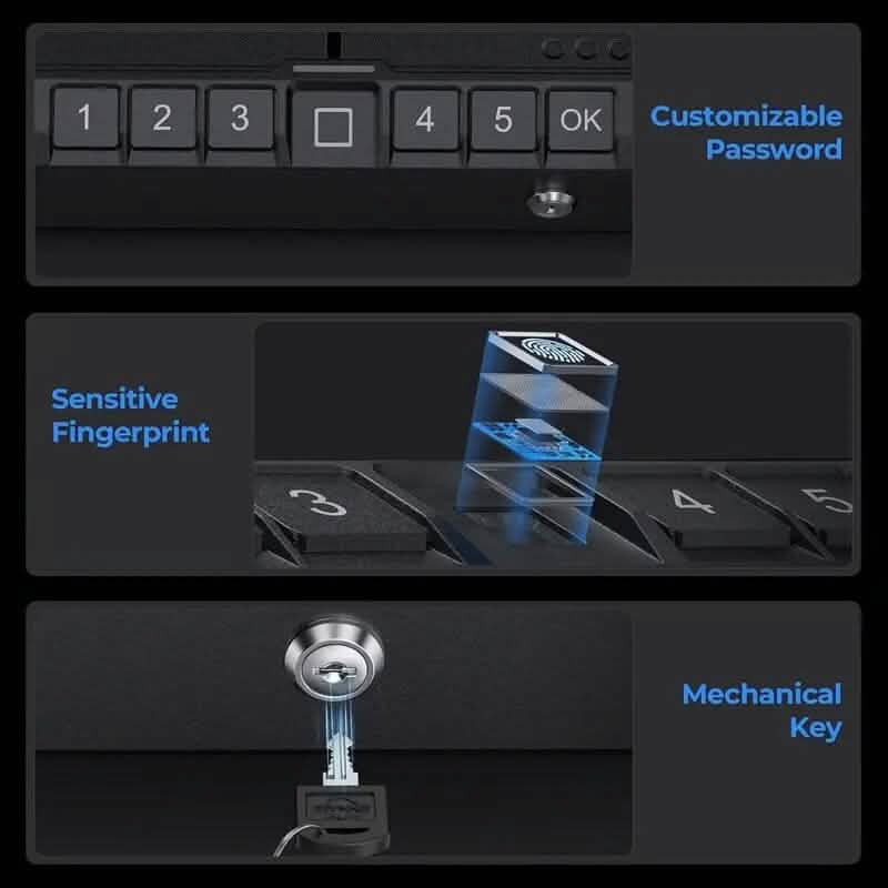Biometric Gun Safe for Pistols
