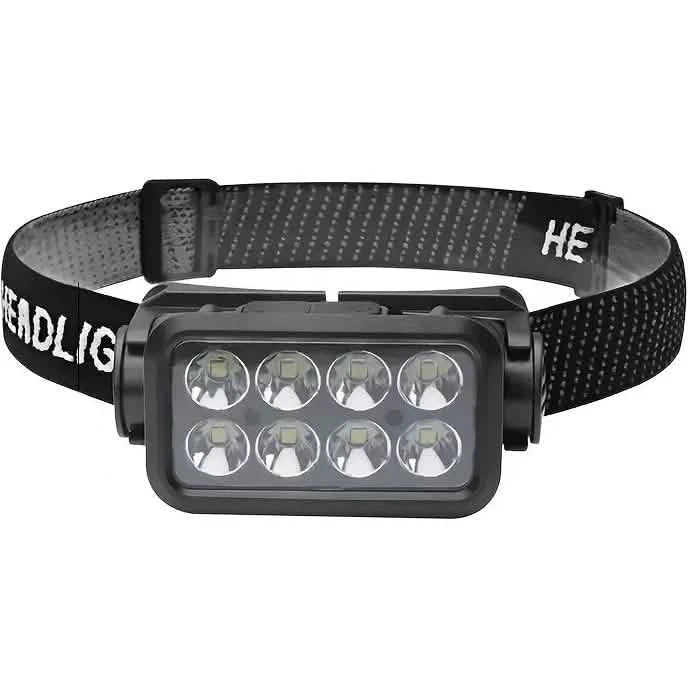 Ultra-Bright Rechargeable Headlight with 6 Modes LED Headlamp