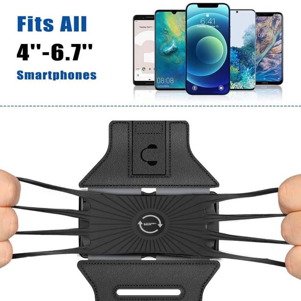 VUP Running Armband with Key Holder Phone